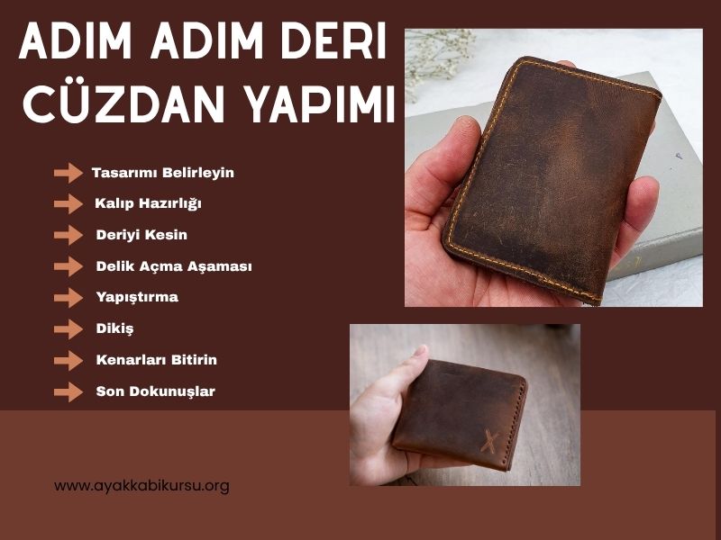 Adım Adım Deri Cüzdan Yapımı